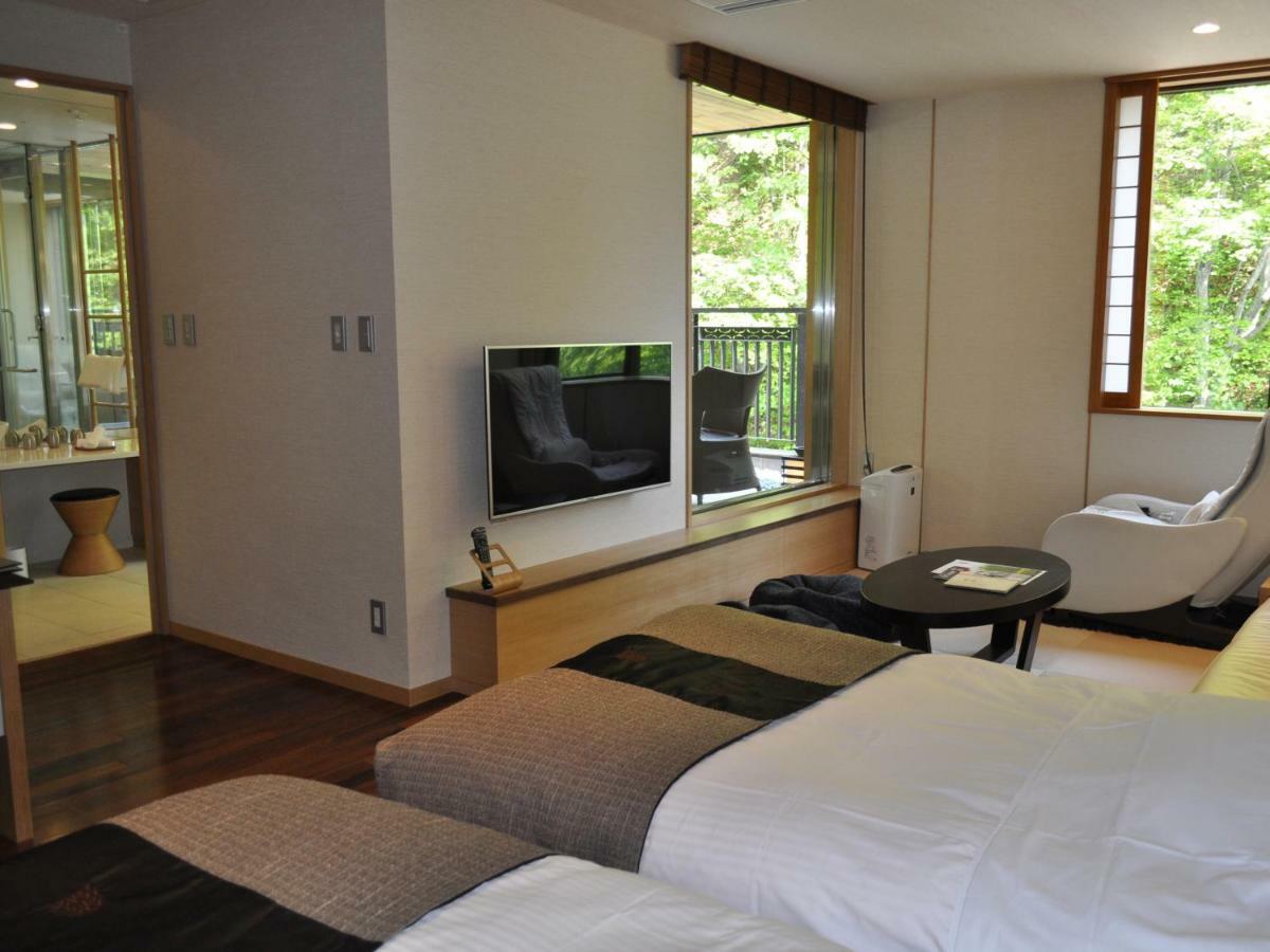 Niseko Konbu Onsen Tsuruga Moku-No-Sho Hotel Exterior foto