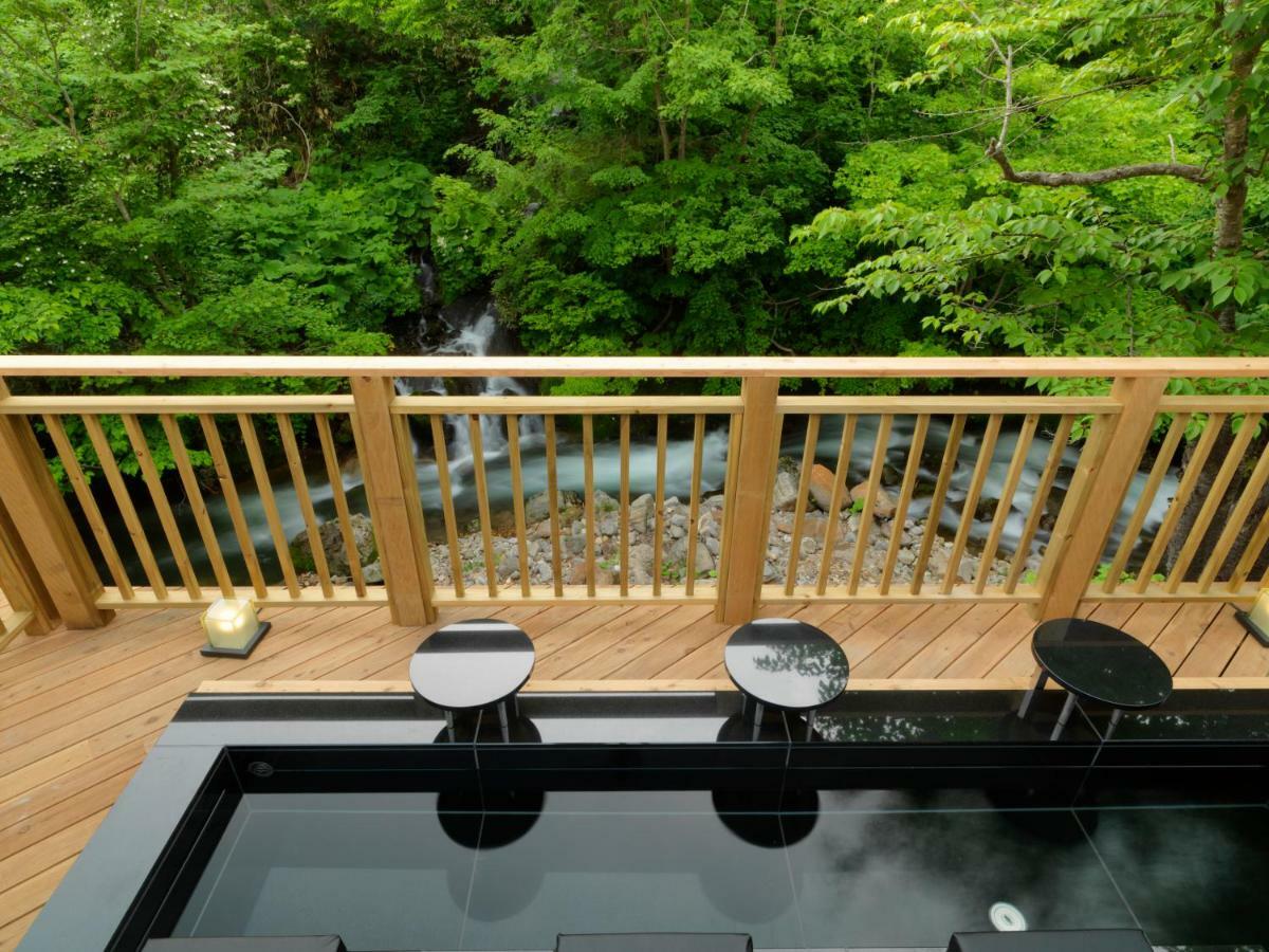 Niseko Konbu Onsen Tsuruga Moku-No-Sho Hotel Exterior foto